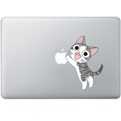 Happy Cat MacBook Sticker